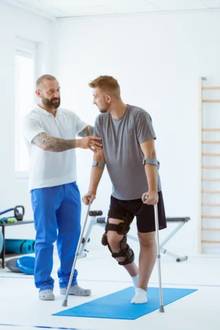 Car accident injury rehabilitation with professional physiotherapy care at Churchill Physiotherapy Mississauga